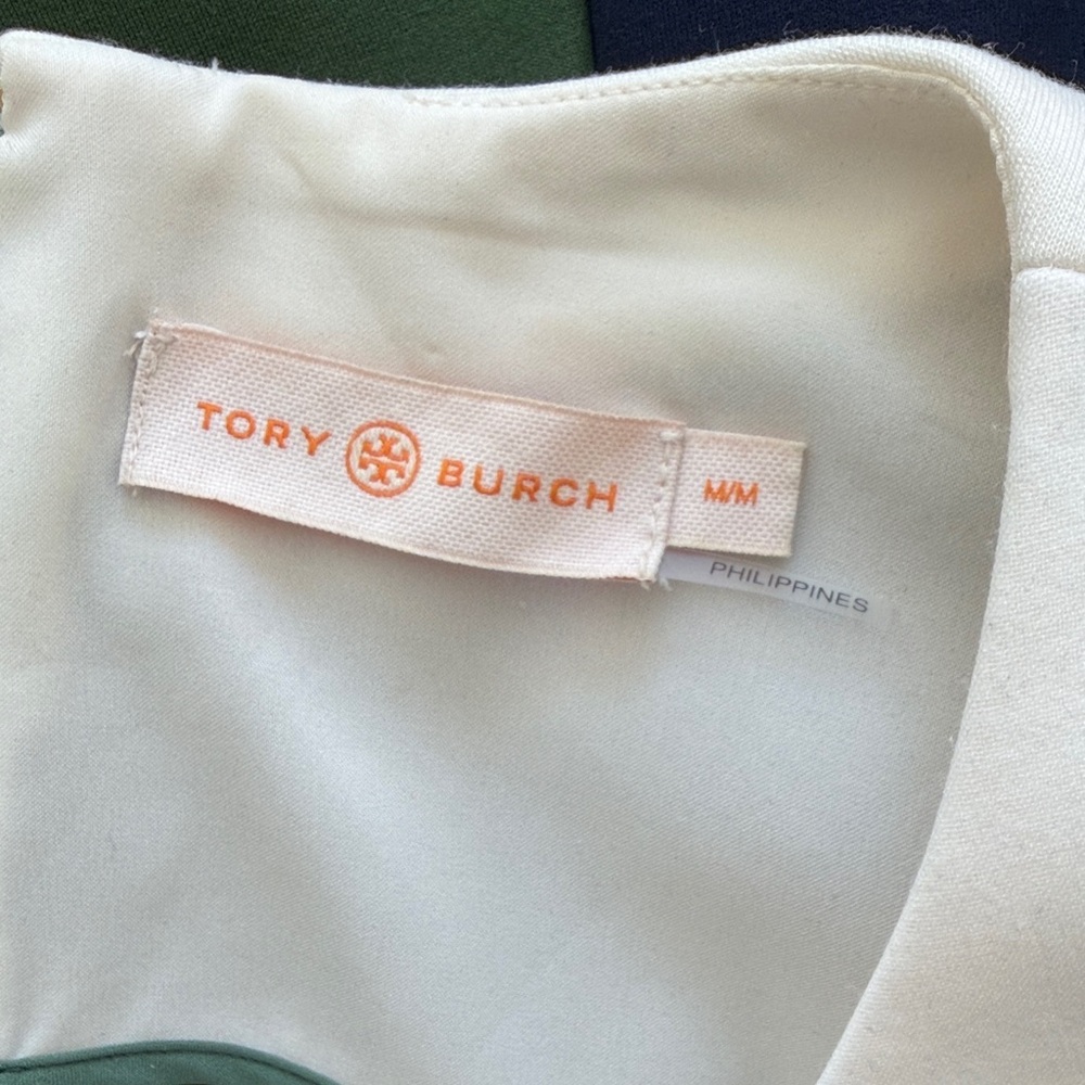 Tory Burch Colorblock Pattern Dress - Medium - Picture 9 of 12